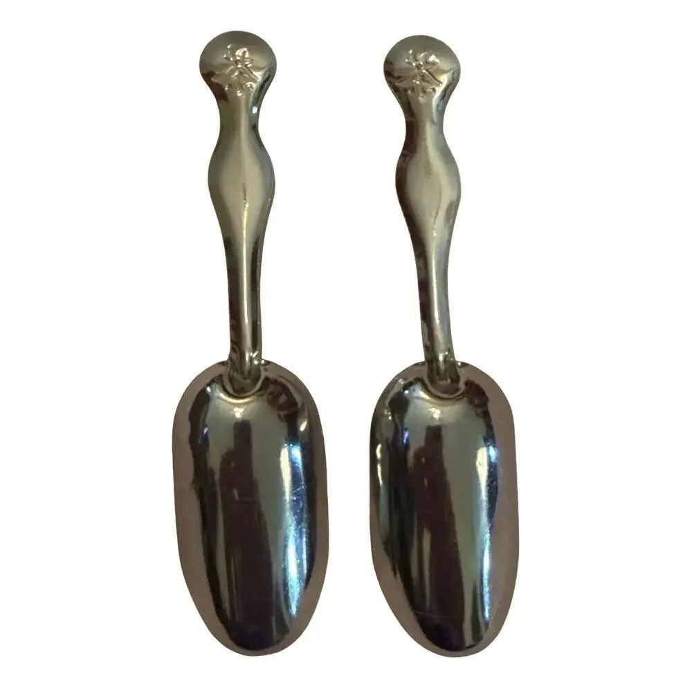 NWT Woojack Set Of Two Silvertoned Scoops